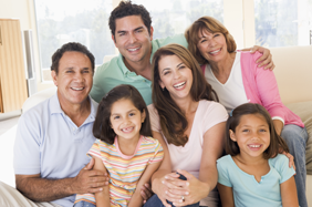 family of dental patients in san juan